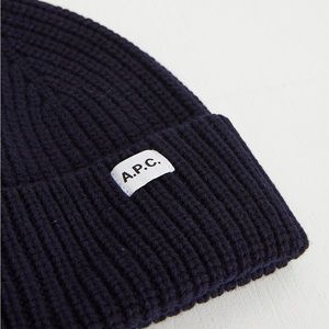 A.P.C. Navy New Billie Beanie